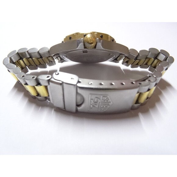 28mm TAG Heuer 3000 Professional 934.208 2Tone Gold Steel 200M Quartz Dive Watch - Picture 5 of 14